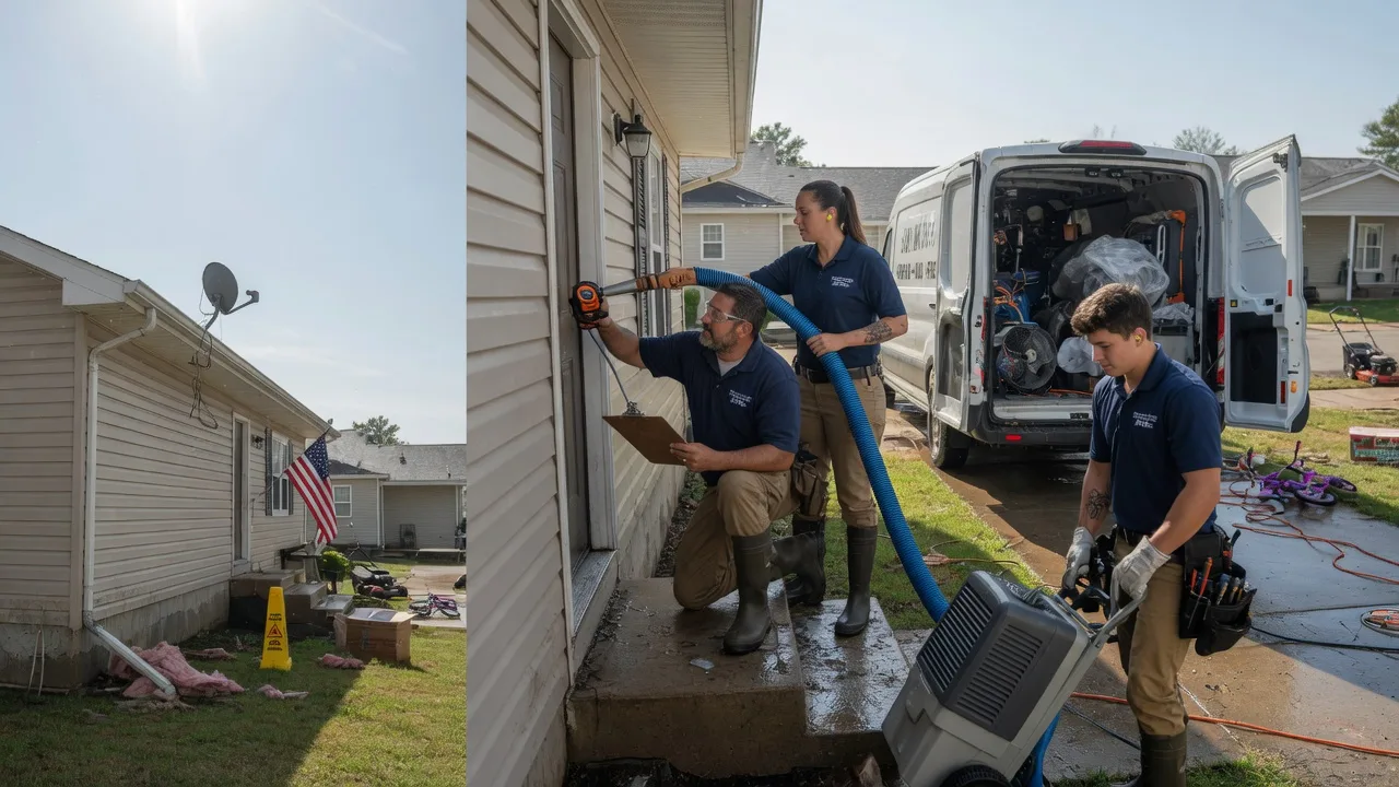 Ceiling Water Damage Restoration in Rea, MO near me